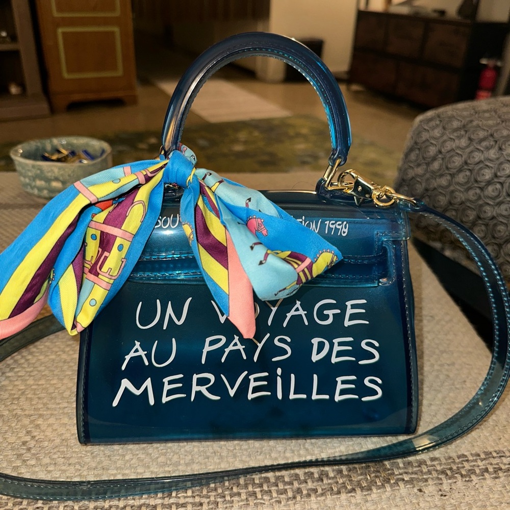 Blue Handbag